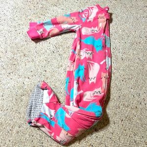 🔥5/$20 Carters Fleece Kitty Sleeper